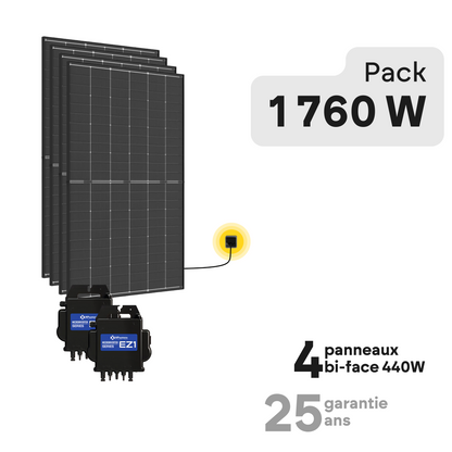 Kit solaire toiture Plug and Play